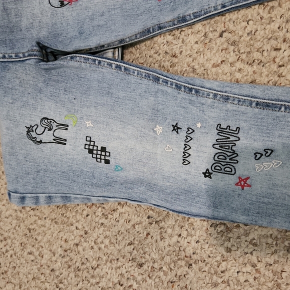 Cat & Jack Ultimate Stretch Jeggings-size 6x - Picture 4 of 5